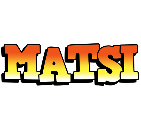 Matsi sunset logo