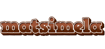 Matsimela brownie logo