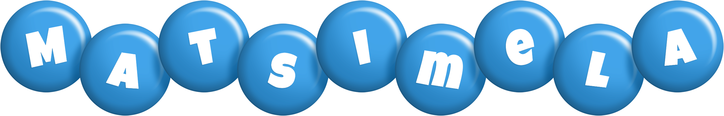 Matsimela candy-blue logo