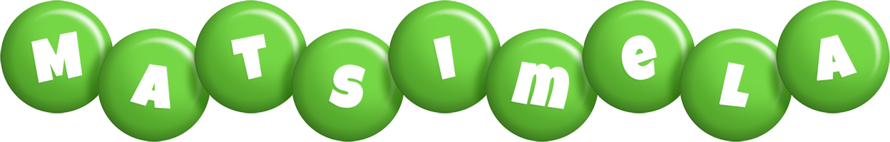 Matsimela candy-green logo