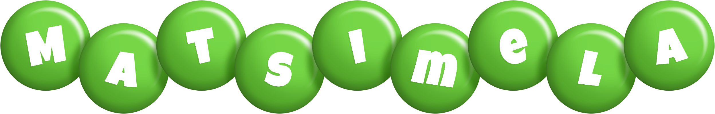 Matsimela candy-green logo