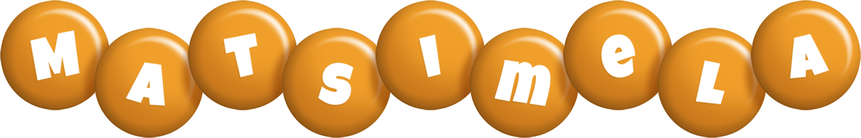 Matsimela candy-orange logo