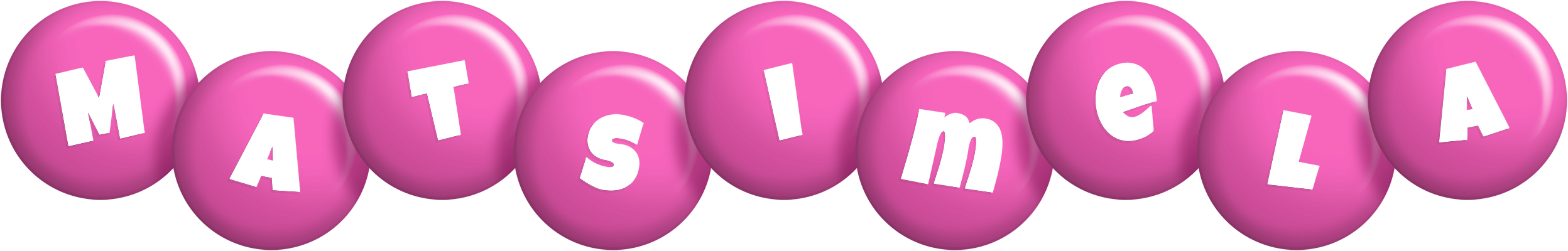 Matsimela candy-pink logo