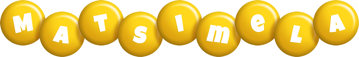 Matsimela candy-yellow logo