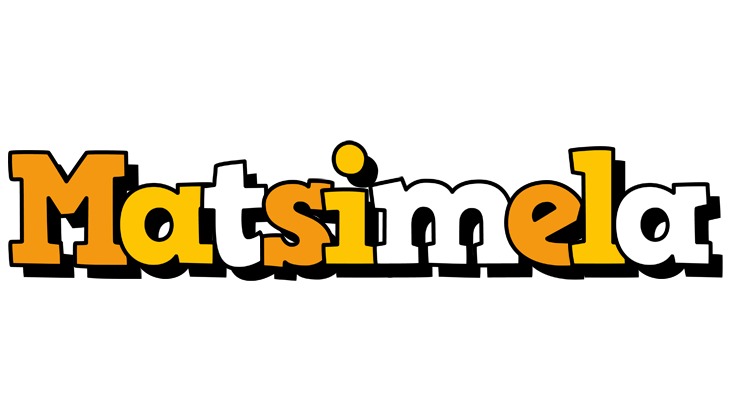 Matsimela cartoon logo