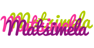 Matsimela flowers logo