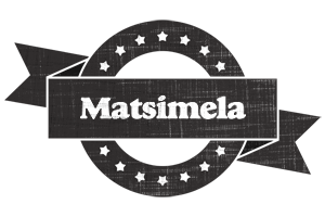 Matsimela grunge logo