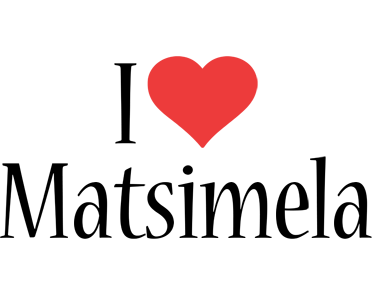 Matsimela i-love logo