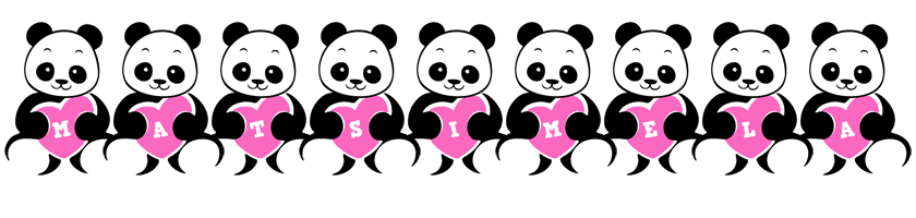 Matsimela love-panda logo