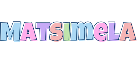 Matsimela pastel logo