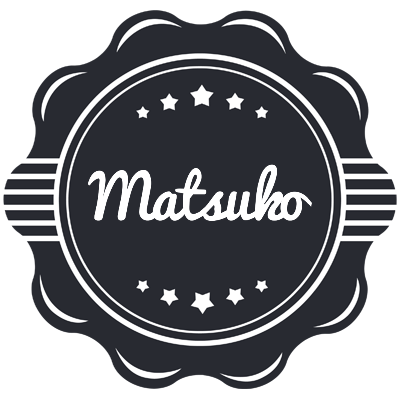Matsuko badge logo