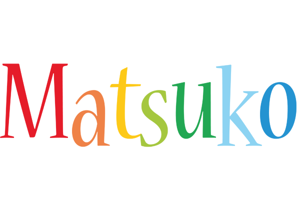 Matsuko birthday logo