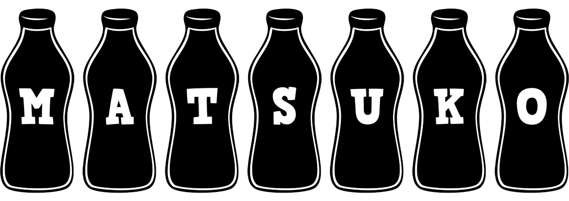 Matsuko bottle logo
