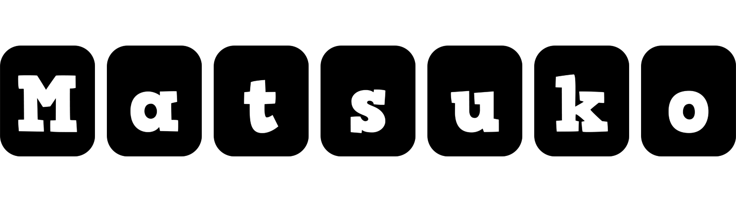 Matsuko box logo