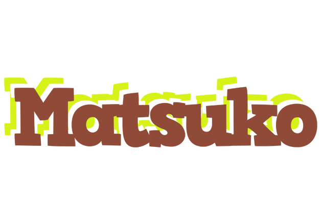 Matsuko caffeebar logo