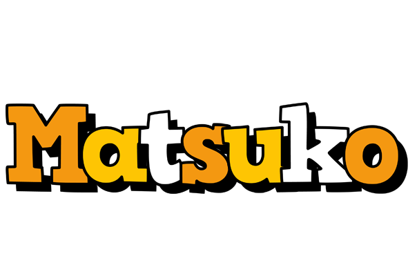 Matsuko cartoon logo