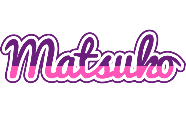 Matsuko cheerful logo
