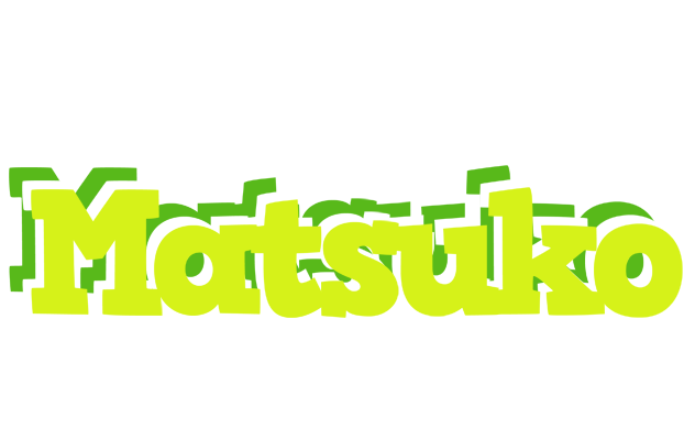 Matsuko citrus logo