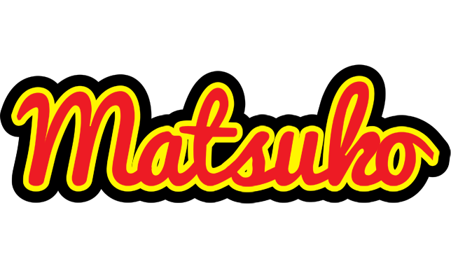 Matsuko fireman logo