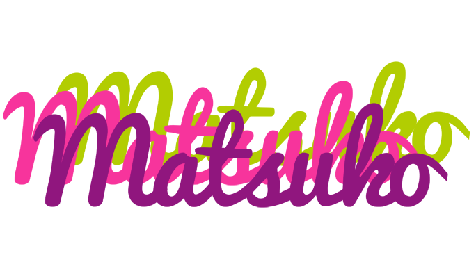 Matsuko flowers logo