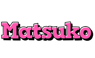 Matsuko girlish logo