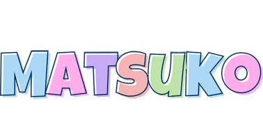 Matsuko pastel logo