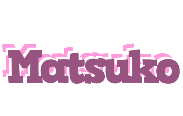 Matsuko relaxing logo