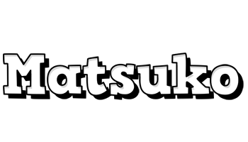 Matsuko snowing logo