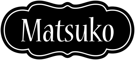 Matsuko welcome logo