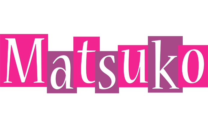 Matsuko whine logo