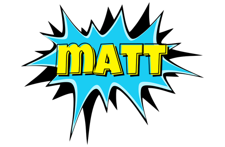 Matt amazing logo