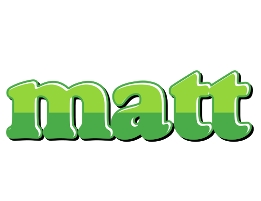 Matt apple logo