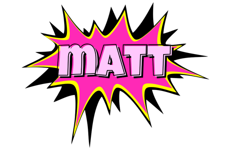 Matt badabing logo