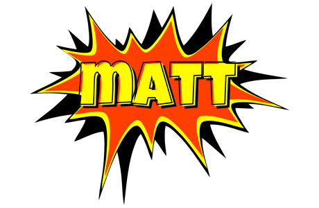 Matt bazinga logo