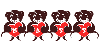 Matt bear logo