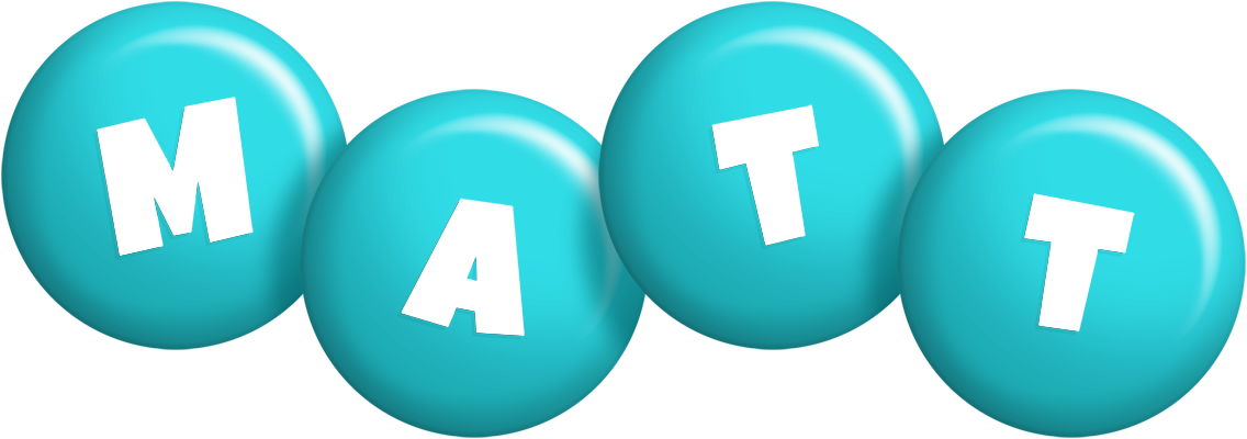 Matt candy-azur logo