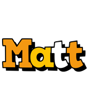 Matt cartoon logo