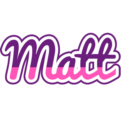 Matt cheerful logo
