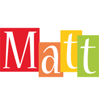 Matt colors logo