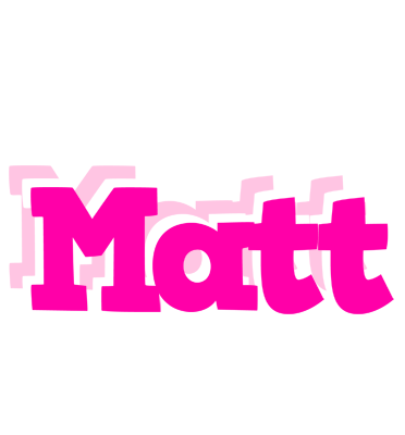 Matt dancing logo