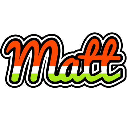 Matt exotic logo