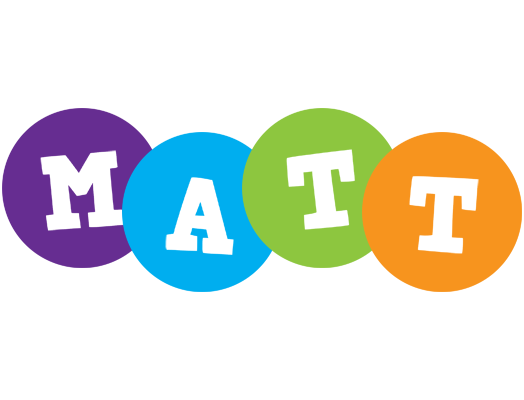 Matt happy logo