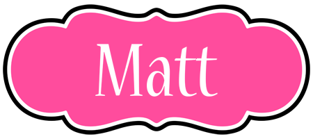 Matt invitation logo