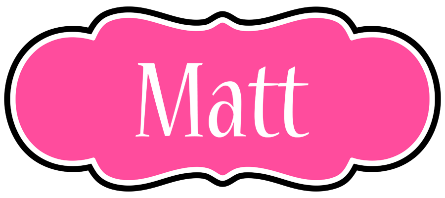 Matt invitation logo