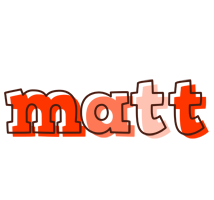 Matt paint logo