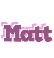 Matt relaxing logo