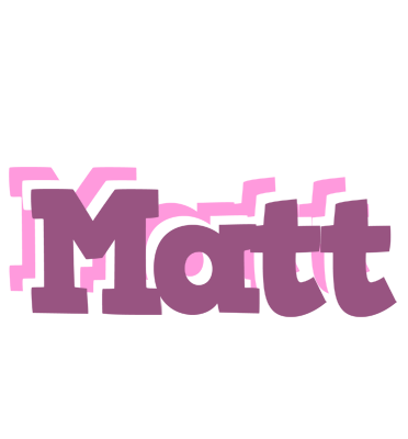 Matt relaxing logo