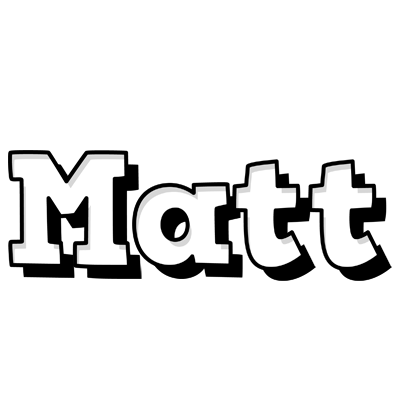 Matt snowing logo