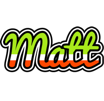 Matt superfun logo