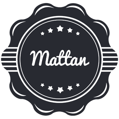 Mattan badge logo